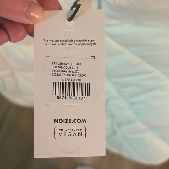 Noize Size3x Vegan Puffer Jacket - Picture 7 of 7